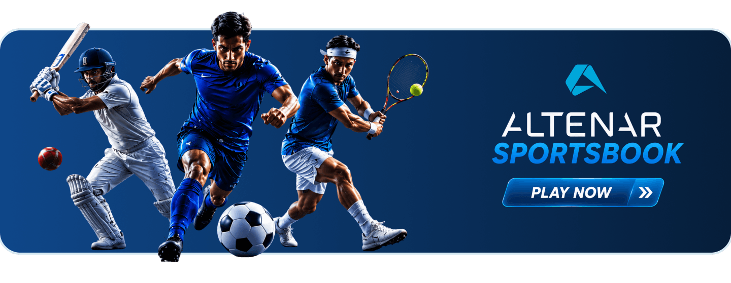 Altenar Sportsbook promotion. Play now.