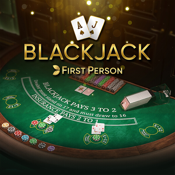 First Person Lightning Blackjack